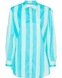 Mc2 Saint Barth - Brigitte Stripe Shirt - Lyst