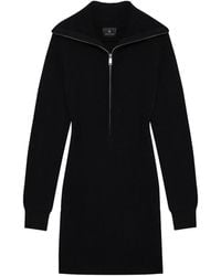 Anine Bing - June Trucker-Collar Dress - Lyst