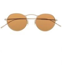 Oliver Peoples - M-4 30Th Round-Frame Sunglasses - Lyst