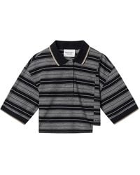 Isabel Marant - Isabel Marant Étoile Isalyne Striped Polo T-Shirt - Lyst