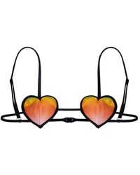 Casablancabrand - Heart Gradient-effect Bikini Top - Lyst