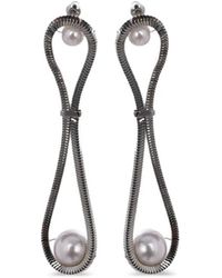 Rosantica - Aurea Pearl Drop Earrings - Lyst