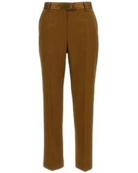 Alberto Biani - Straight Trousers - Lyst