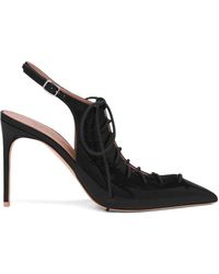 Malone Souliers - 90Mm Alia Slingback Pumps - Lyst