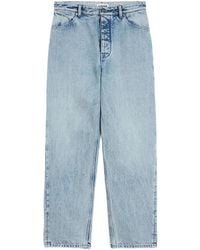 Jil Sander - Jeans Mit Logo-Patch - Lyst