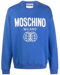 Moschino - Logo-print Oversize Jumper - Lyst