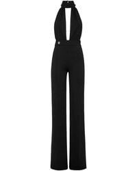 Philipp Plein - Fatale Jumpsuit Met Halternek - Lyst
