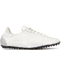 Maison Margiela - Sprinters Drill Cotton With Vintage Treatment Sneakers - Lyst