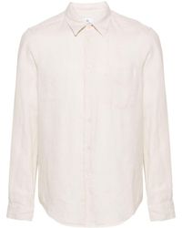 PS by Paul Smith - Linnen Chambray Overhemd - Lyst