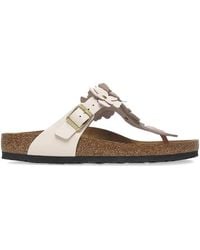 Birkenstock - Gizeh Flowers Cork Thong Sandals - Lyst