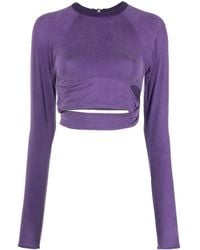 Jacquemus - Cropped-Top mit Cut-Outs - Lyst