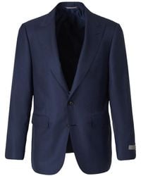 Canali - Blazer Monopetto - Lyst