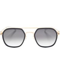 Mykita - Leeland Geometric-frame Sunglasses - Lyst