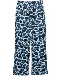 AAPE BY A BATHING AP - Camouflage-Print Track Pants - Lyst
