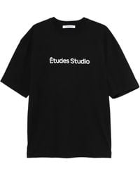 Etudes Studio - Logo-Print T-Shirt - Lyst