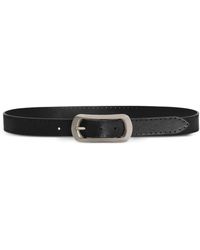 Dolce & Gabbana - Tempesta Stitch-Detail Buckle Belt - Lyst