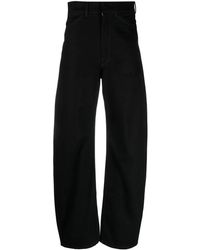 Lemaire - Weite High-Rise-Jeans - Lyst