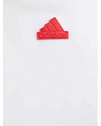 adidas - 3-Stripes Logo-Appliqué Hoodie - Lyst