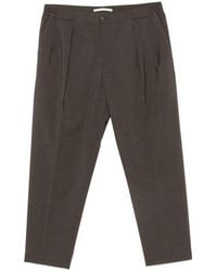 Briglia 1949 - Portobellos Pleated Buttoned Trousers - Lyst