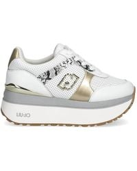 Liu Jo - Lace-Up Sneakers - Lyst
