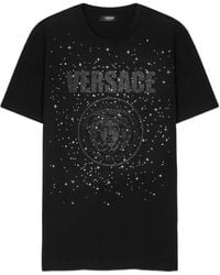 Versace - Crystal Medusa T-Shirt - Lyst