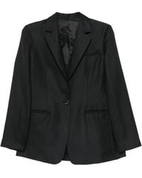 PT Torino - Blazer En Laine Lidia À Simple Boutonnage - Lyst