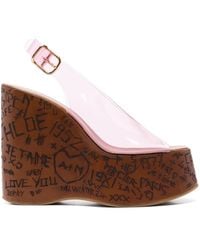 Chloé - Maxime 150mm サンダル - Lyst