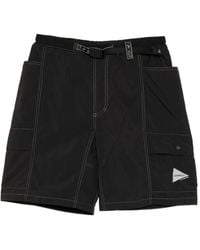 and wander - X Gramicci Brushed Shorts - Lyst