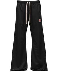 JUN/NAKAYAMA - Mesh Logo-Patch Track Pants - Lyst