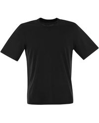 Majestic Filatures - Crew-Neck Short-Sleeve T-Shirt - Lyst