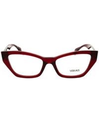 Versace - Brille Mit Cat-Eye-Gestell - Lyst