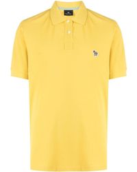 PS by Paul Smith - Logo-embroidered Cotton Polo Shirt - Lyst