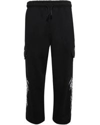 Warren Lotas - Baggy Cargo Sweat Pants - Lyst