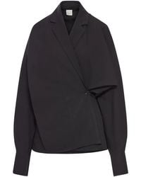 TOTEME - Draped Blouse - Lyst