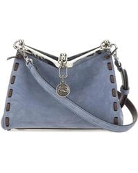 Etro - Borsa A Spalla Vela Pegasus Con Logo - Lyst