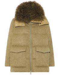 Yves Salomon - Cashmere Hooded Coat - Lyst