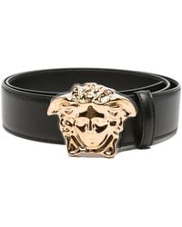 Versace - Gürtel mit Medusa -Kopfschnalle - Lyst