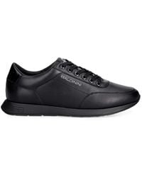 Baldinini - Logo-Print Leather Sneakers - Lyst