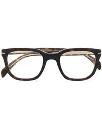 David Beckham - Tortoiseshell Clip-On Lens Glasses - Lyst