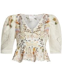 CAMILLA - フローラル トップ - Lyst