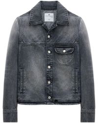 Courreges - Single-pocket Cotton Denim Jacket - Lyst