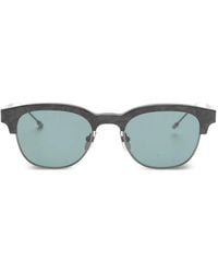 Thom Browne - Sonnenbrille Mit Eckigem Gestell - Lyst