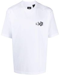 Levi's - Logo-print Cotton-blend T-shirt - Lyst