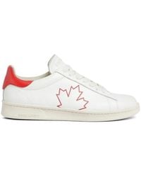 DSquared² - Sneakers Aus Leder - Lyst