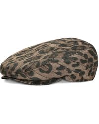 Dolce & Gabbana - Leopard-Print Jacquard Flat Cap - Lyst
