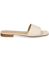 Ralph Lauren - Sandalen mit Logo-Prägung - Lyst