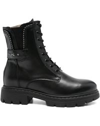 Nero Giardini - Stud-Embellishment Leather Boots - Lyst
