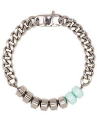 1017 ALYX 9SM - Bead-embellished Curb Chain Bracelet - Lyst