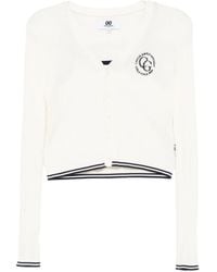 Chocoolate - Logo-Embroidered Top Cardigan Set - Lyst