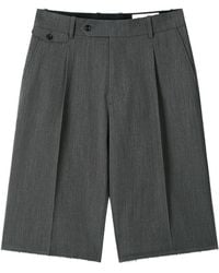 Tonywack - Frayed-Hem Tailored Shorts - Lyst